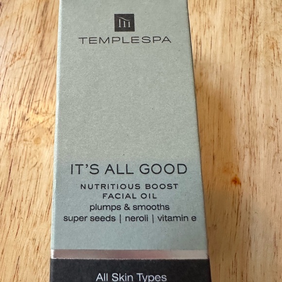 TEMPLESPA IT'S ALL GOOD NUTRITIOUS BOOST
FACIAL OIL 30 ml 1 fl.oz. - Picture 2 of 4